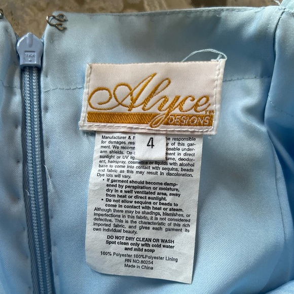 Alyce Designs Paris - Strappy Back Sequin Sparkle Dress - Formal/Prom Dress - Picture 2 of 12